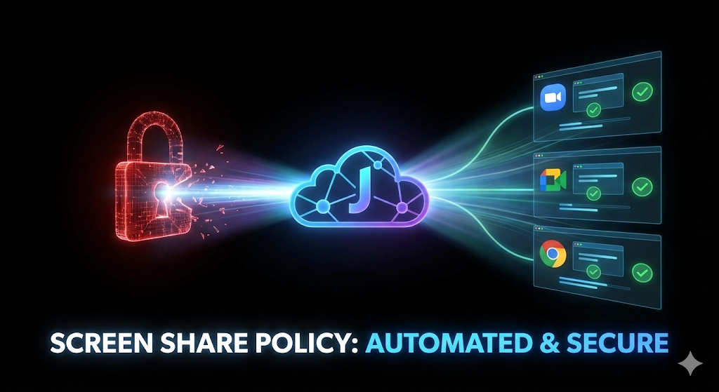 קץ לסיוט שיתוף המסך: ה-Policy החדש של JumpCloud שמציל את מחלקת ה-IT